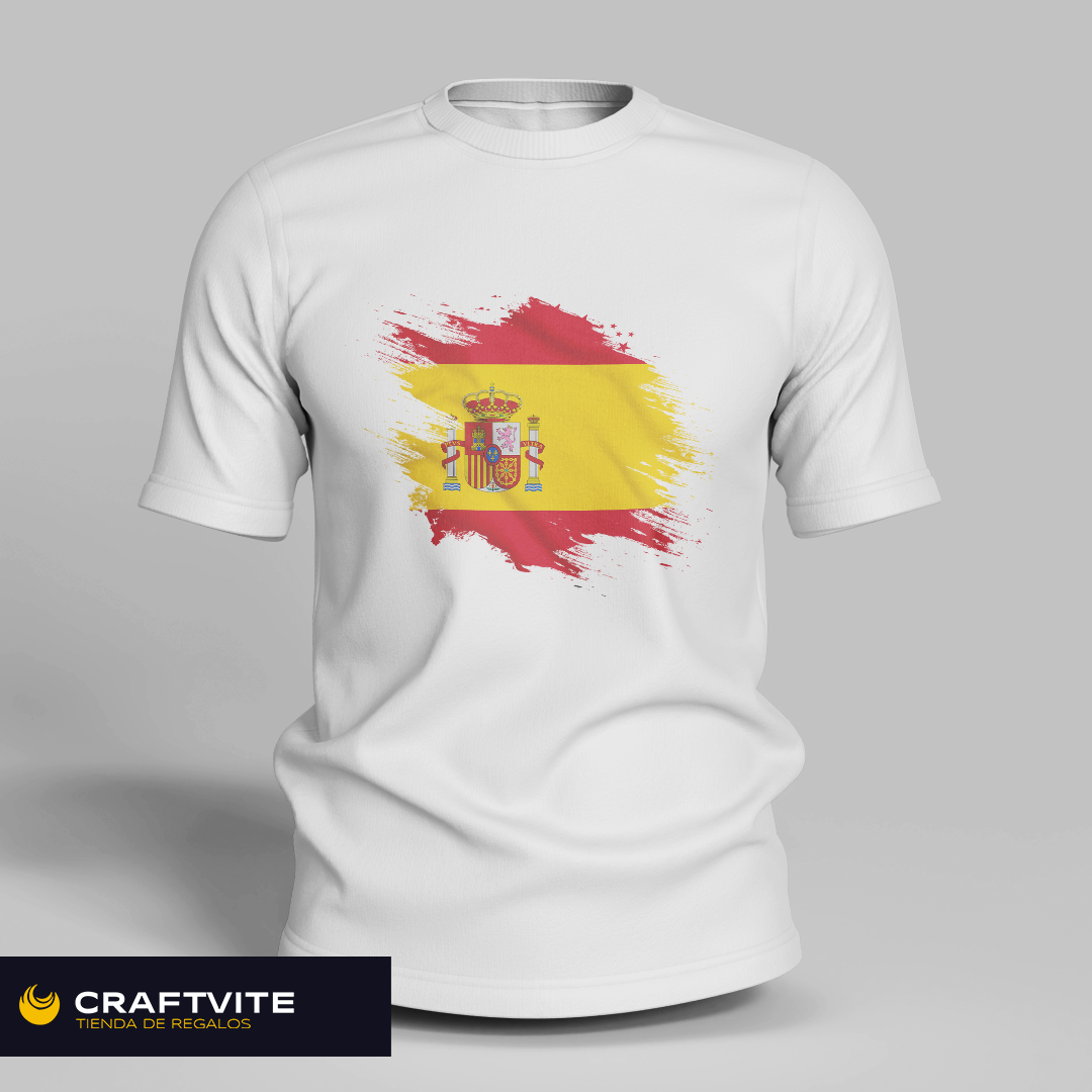 Camiseta: Bandera de España