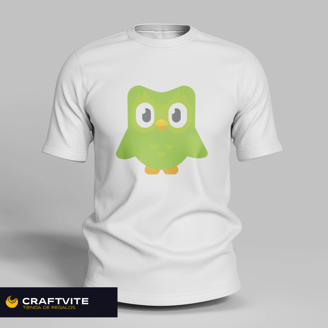 Camiseta: Duolingo