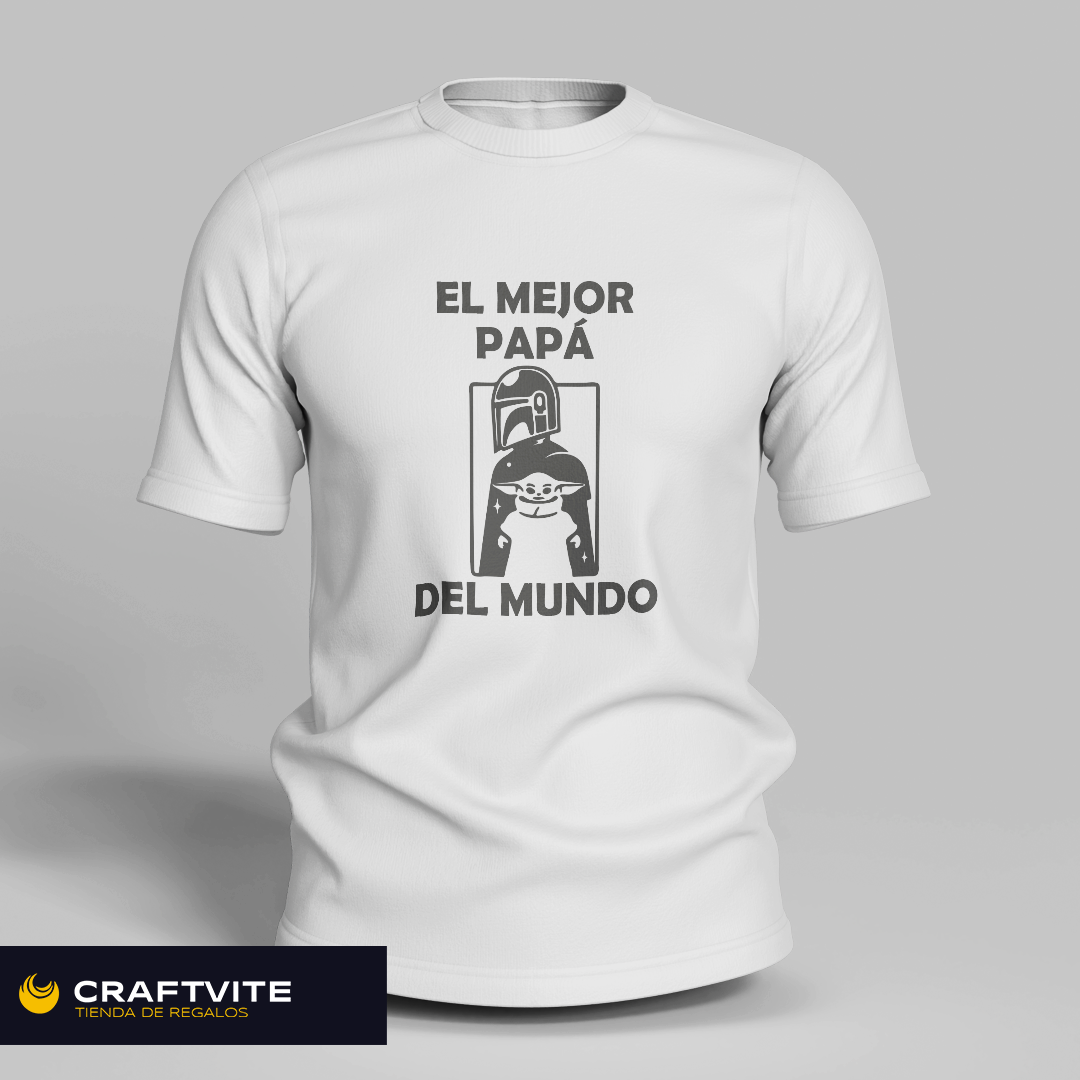 Camiseta: El mejor papá del mundo