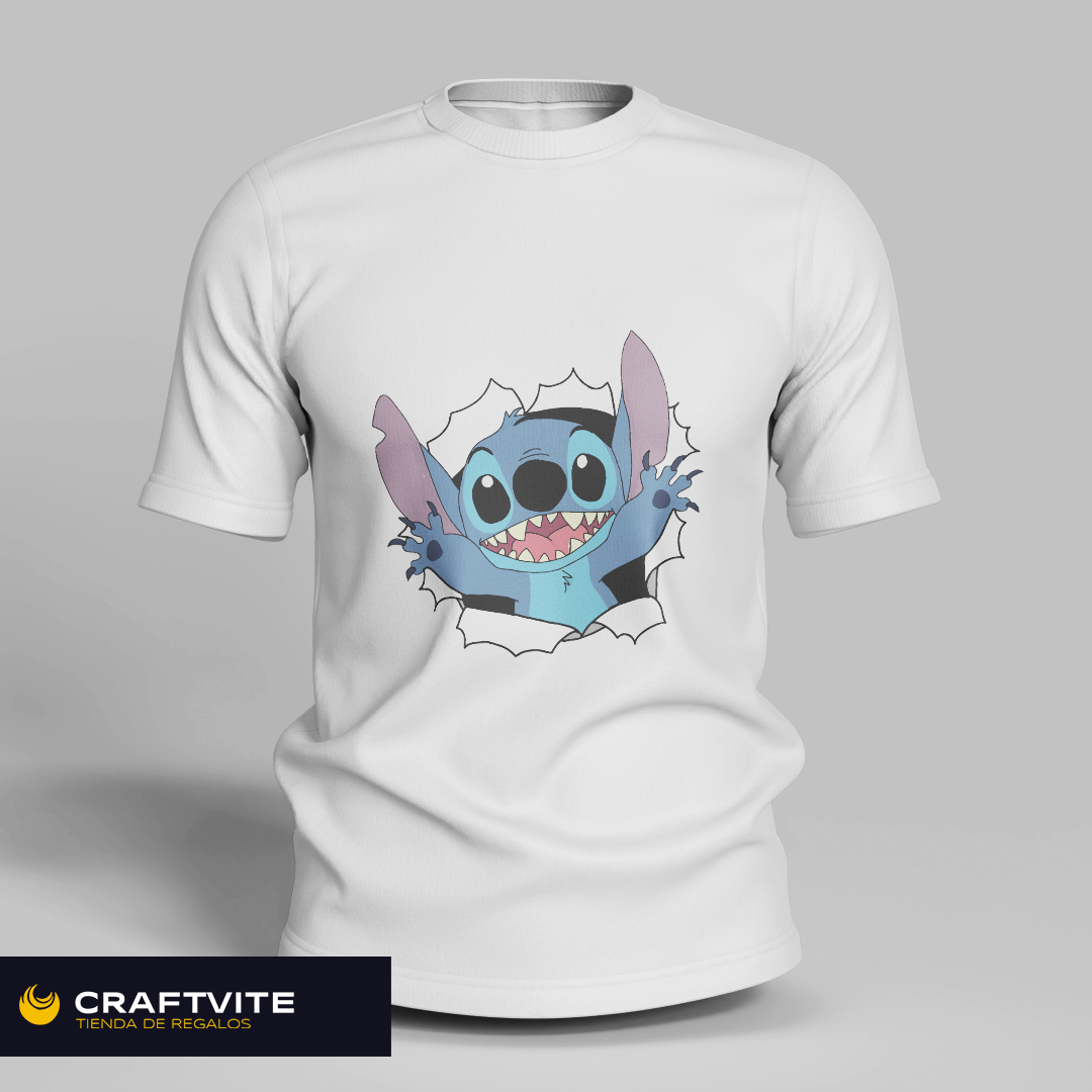 Camiseta: Stich