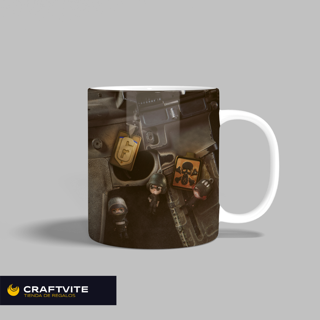 Taza: RainbowSix Siege Camuflaje