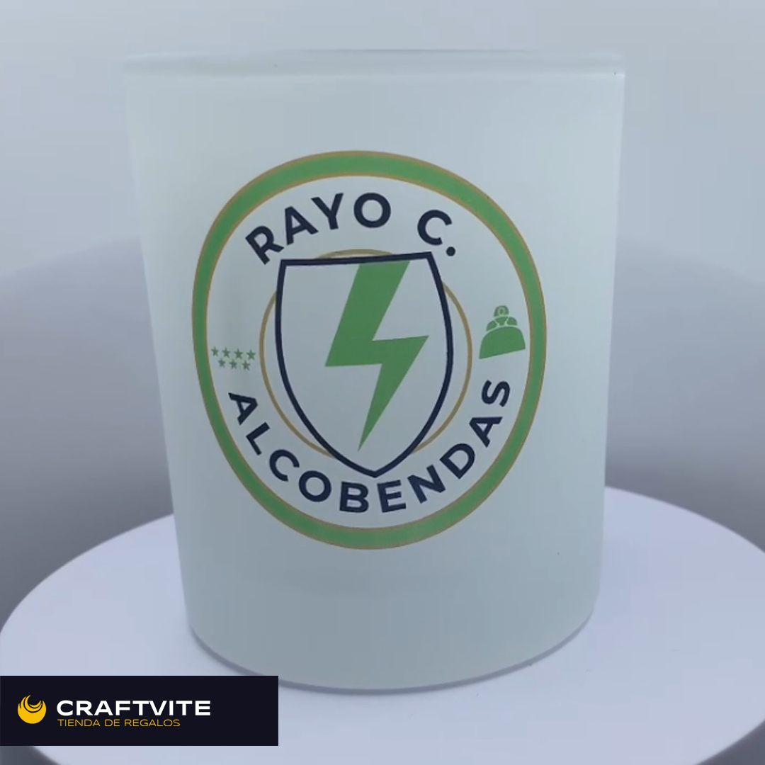 Vaso Esmerilado: Con Diseño Personalizado