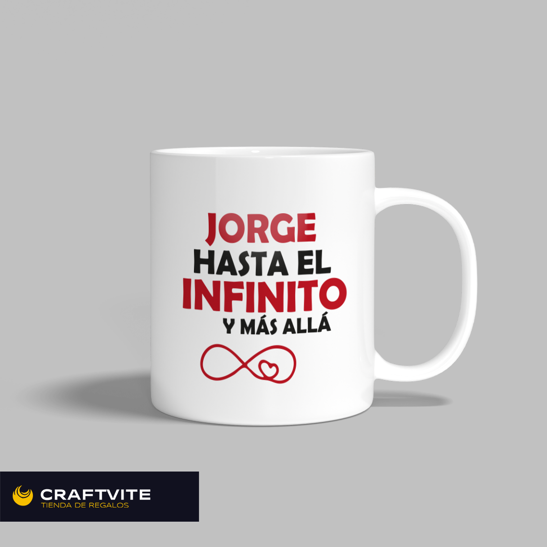 Taza: Hasta el infinito