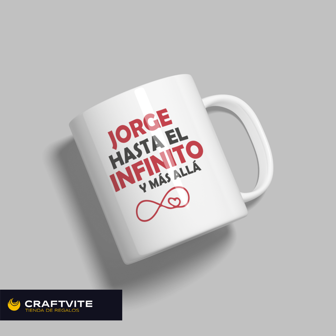 Taza: Hasta el infinito